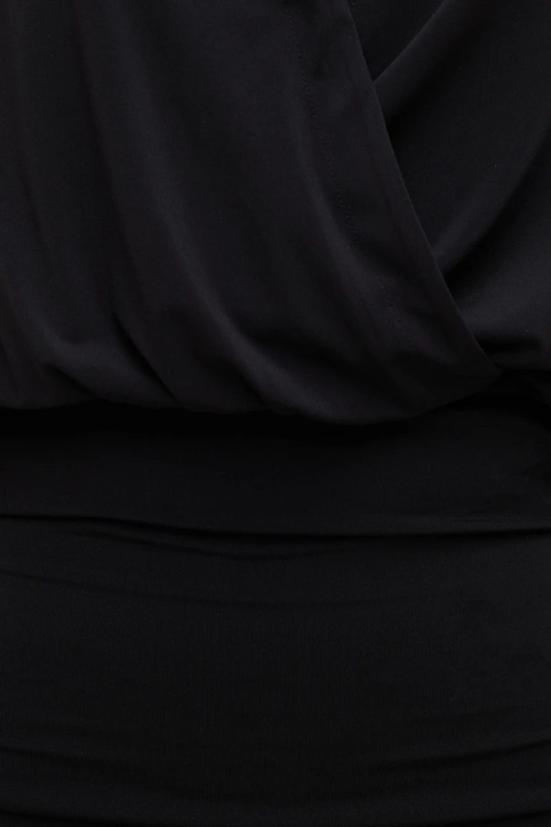 Minirobe chemise sculptante