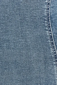 Robe en denim à col licou plongeant