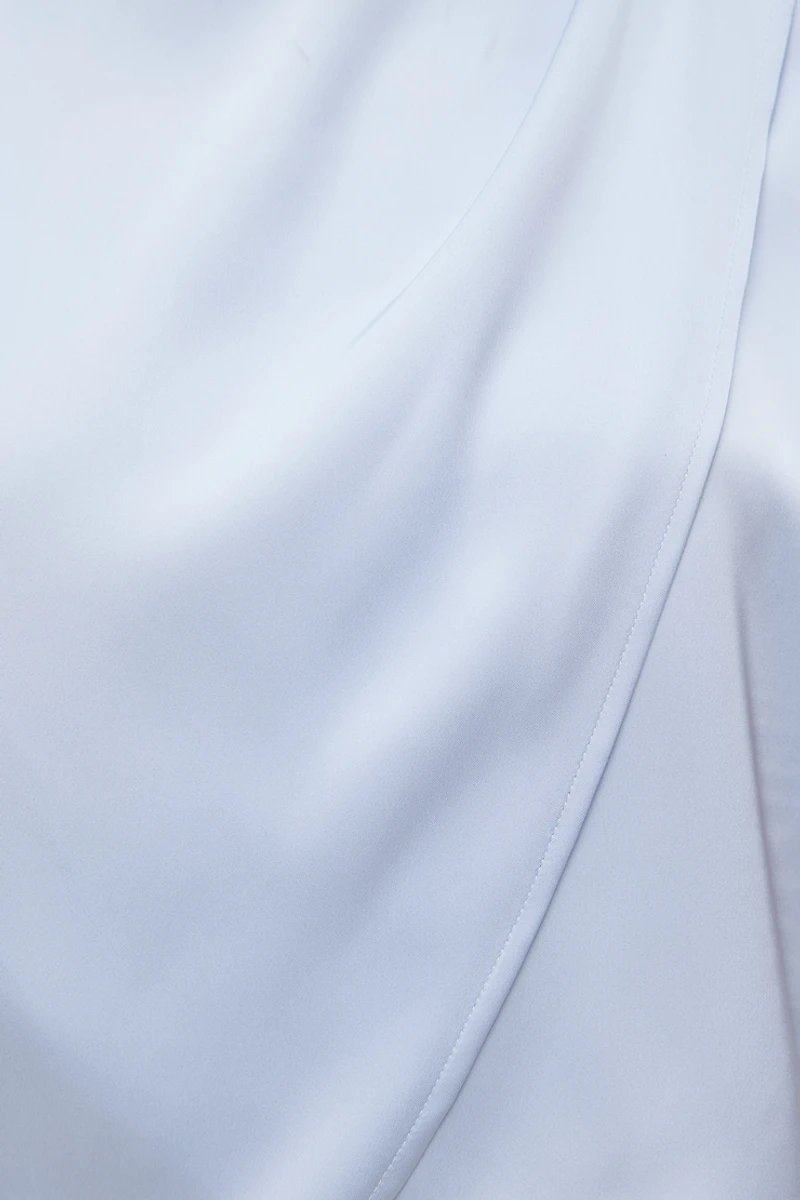 Ella Layered Satin Blouse