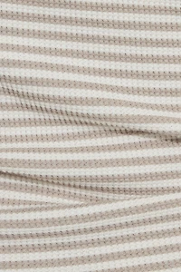 Camisole gaufrée à col échancr