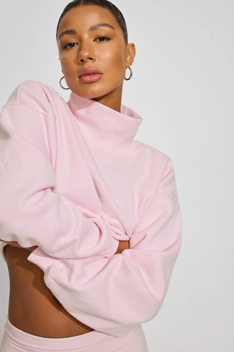 UltraFleece Bubble Mock Neck Sweater