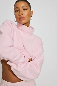 UltraFleece Bubble Mock Neck Sweater