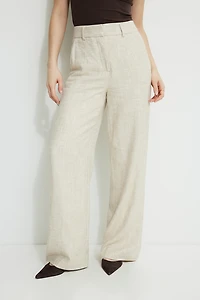 Yasmin Linen Straight Leg Pants