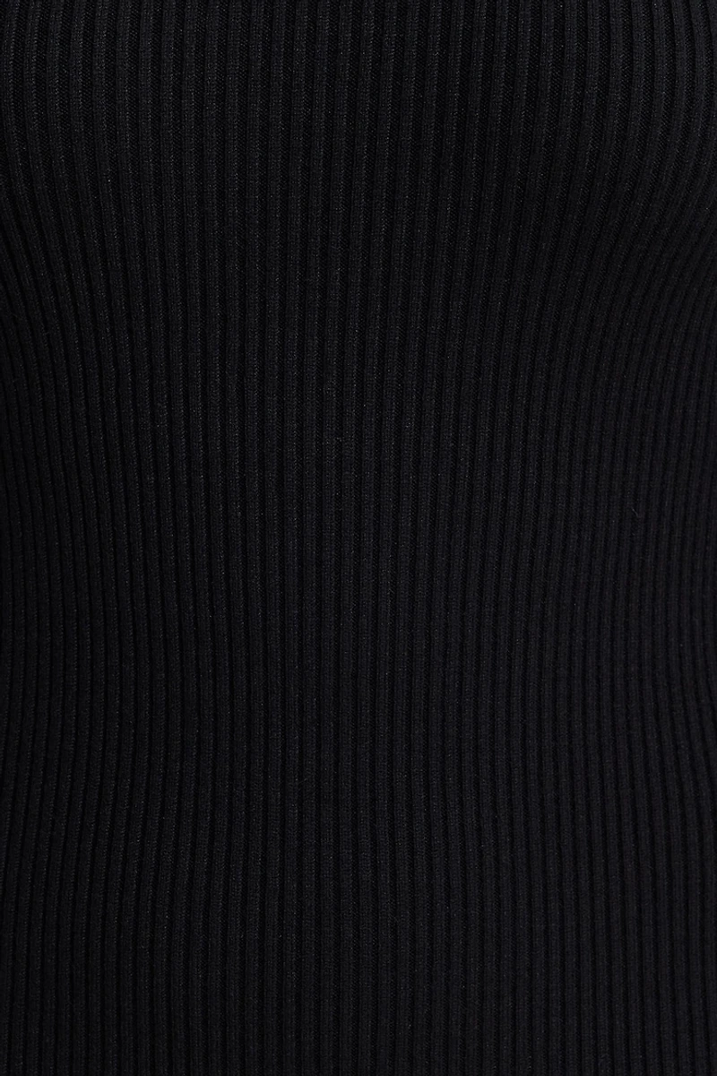 Slit Midi Sweater Dress