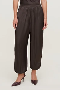 Satin Balloon Pants