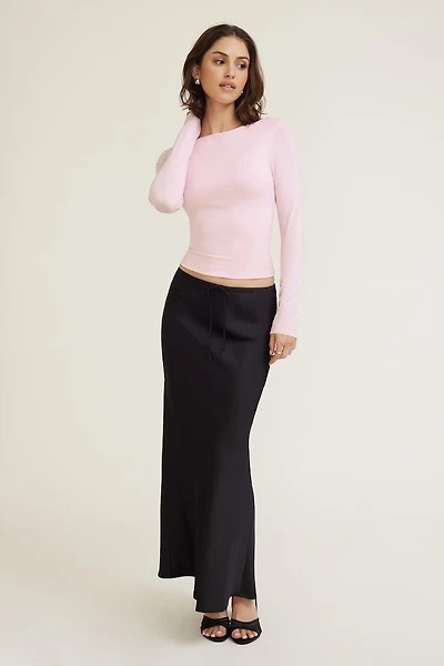 Nola Sculpt Long Sleeve Top