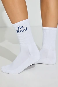 Chaussettes à la cheville «Be Kind»