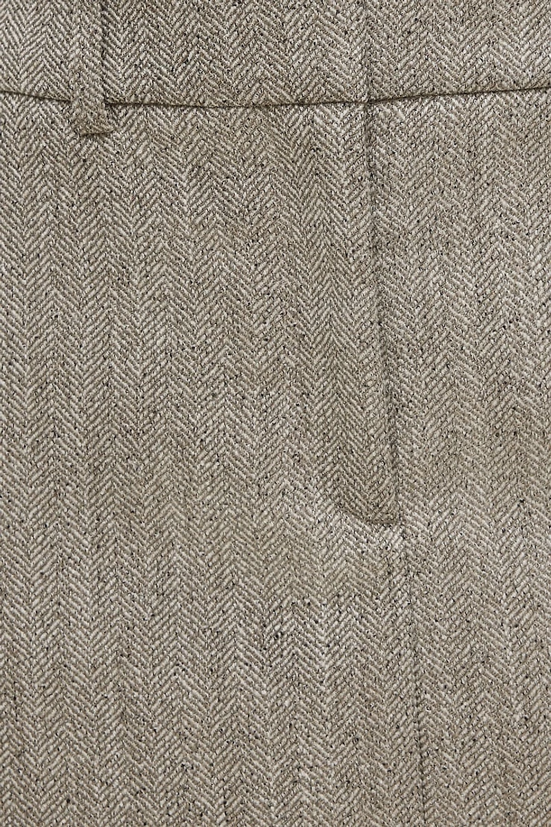 Josefine Herringbone Mini Skort