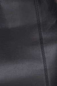 Minijupe en faux cuir Kylie