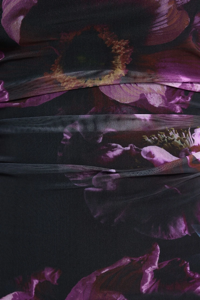 Serene Mesh Maxi Dress