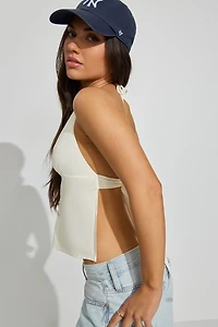 Celine Tie Back Apron Top