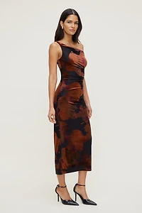 Jayde Burnout Maxi Dress
