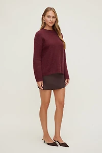 Premium Mohair Wide Sleeve Sweater