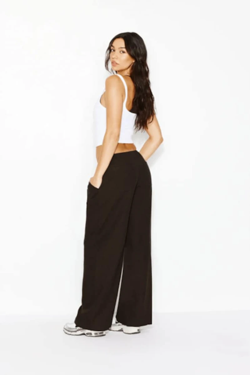 Millie Linen Pull-On Pants