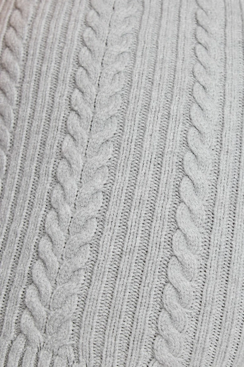 Sweater Cable Knit Shorts