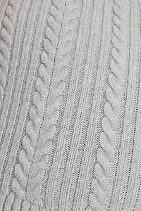 Sweater Cable Knit Shorts