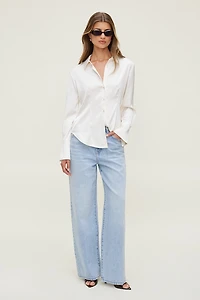 Rowan Mid Rise Baggy Wide Leg Jeans
