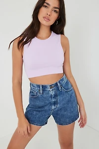 LEVI’S short « mom » à taille haute