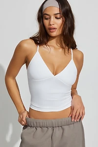 Camisole Sleek à bonnets plongeants