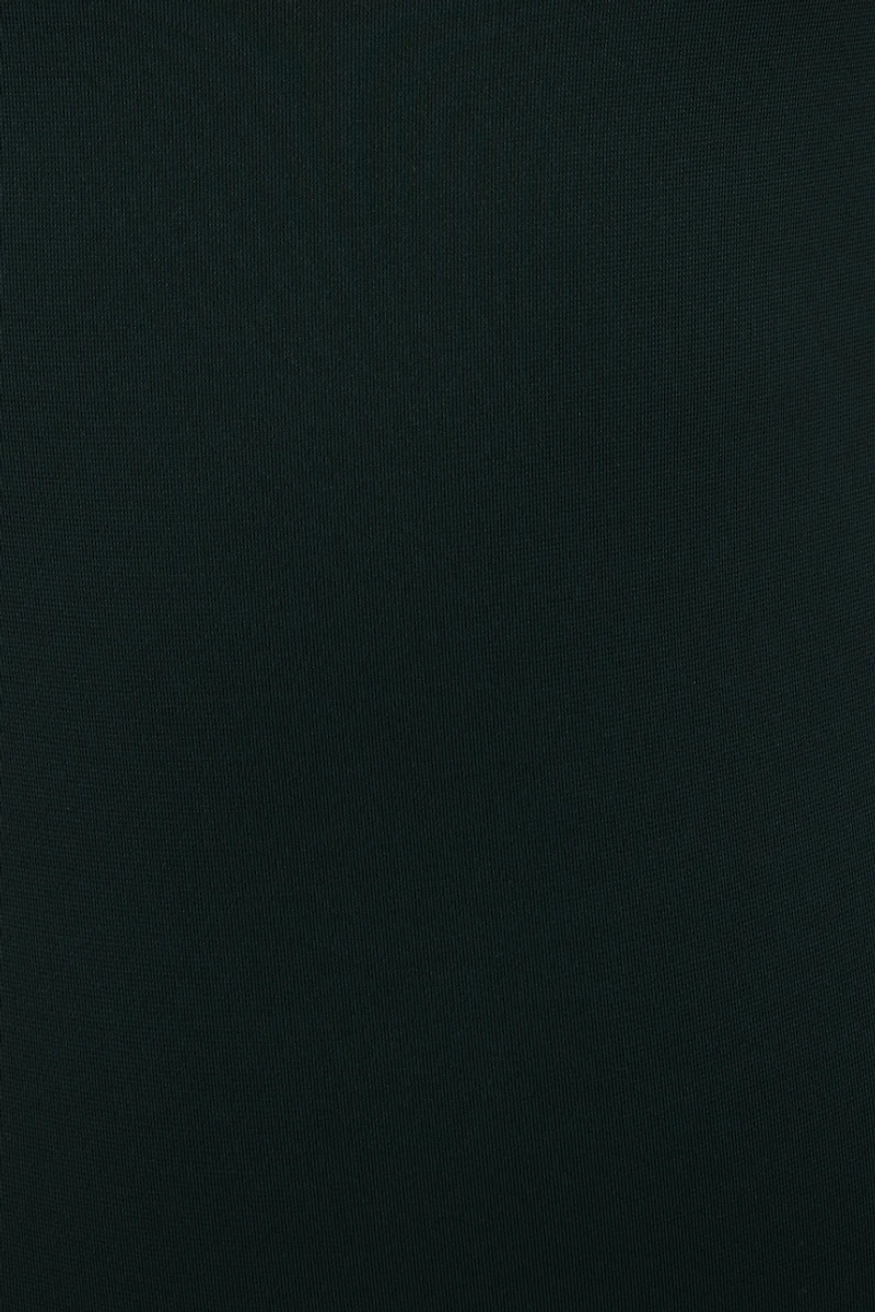 Justaucorps sculptant à col rond