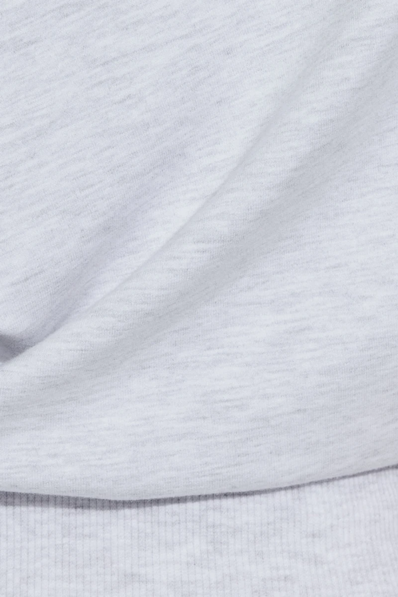 StretchTerry Off Shoulder Top