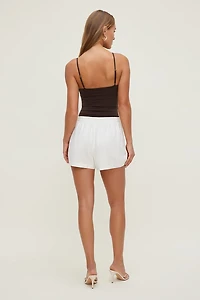 Sculpt Scoop Neck Shelf Bra Bodysuit