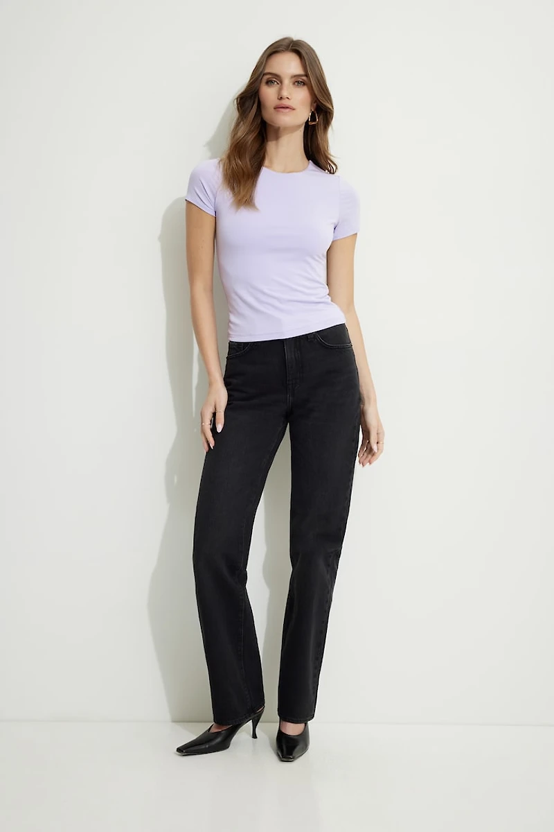 Drea Crewneck Jersey T Shirt