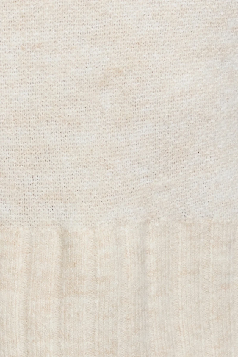 Long Sleeve Spongy Crewneck Sweater