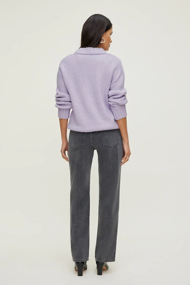 Mabel Chunky Crewneck Sweater