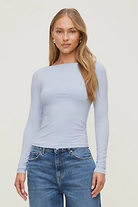 Nola Sculpt Long Sleeve Top
