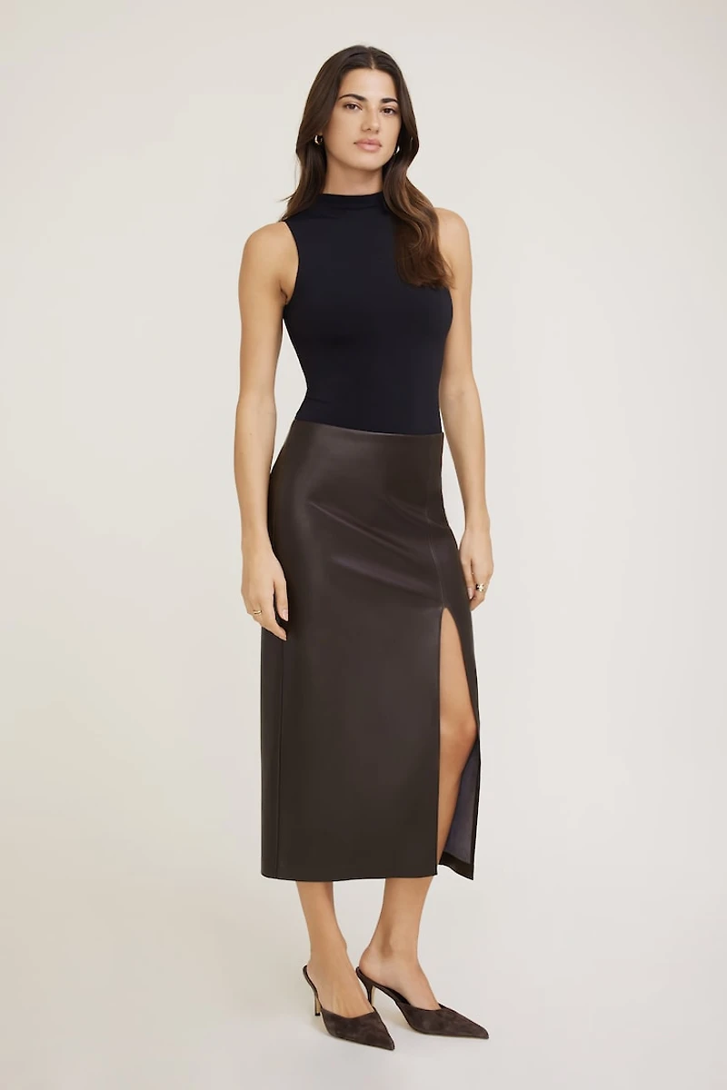 Sculpt Mock Neck Bodysuit