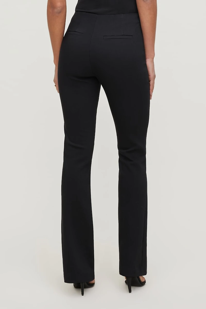 High Rise Slim Bootcut Pants