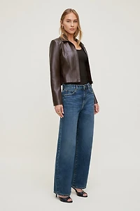 Rowan Mid Rise Baggy Wide Leg Jeans