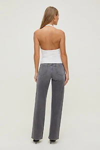 Front Drape Halter Top