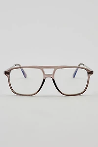 Lunettes de lecture anti-lumière aviateur rétro