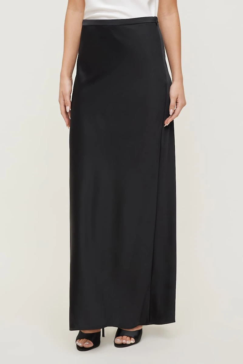Satin Maxi Skirt