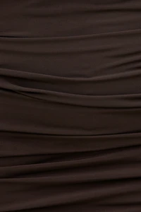 Minirobe chemise sculptante