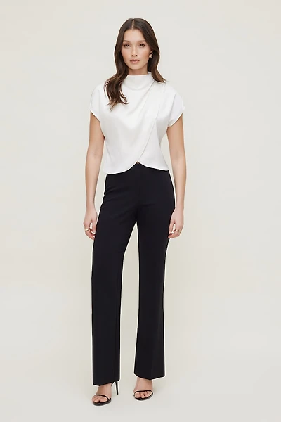 Ella Layered Satin Blouse