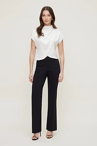 Ella Layered Satin Blouse