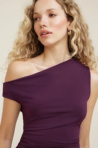 Haut sculptant à dos ouvert