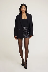 Kylie Sequin Mini Skirt