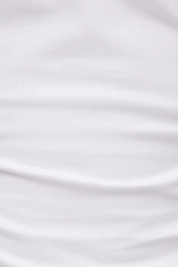 T-shirt Andrea froncé en coton et spandex