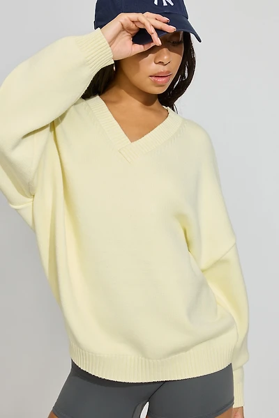 V-Neck Oversized Sweater