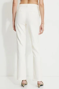 Pantalon évasé à couture avant