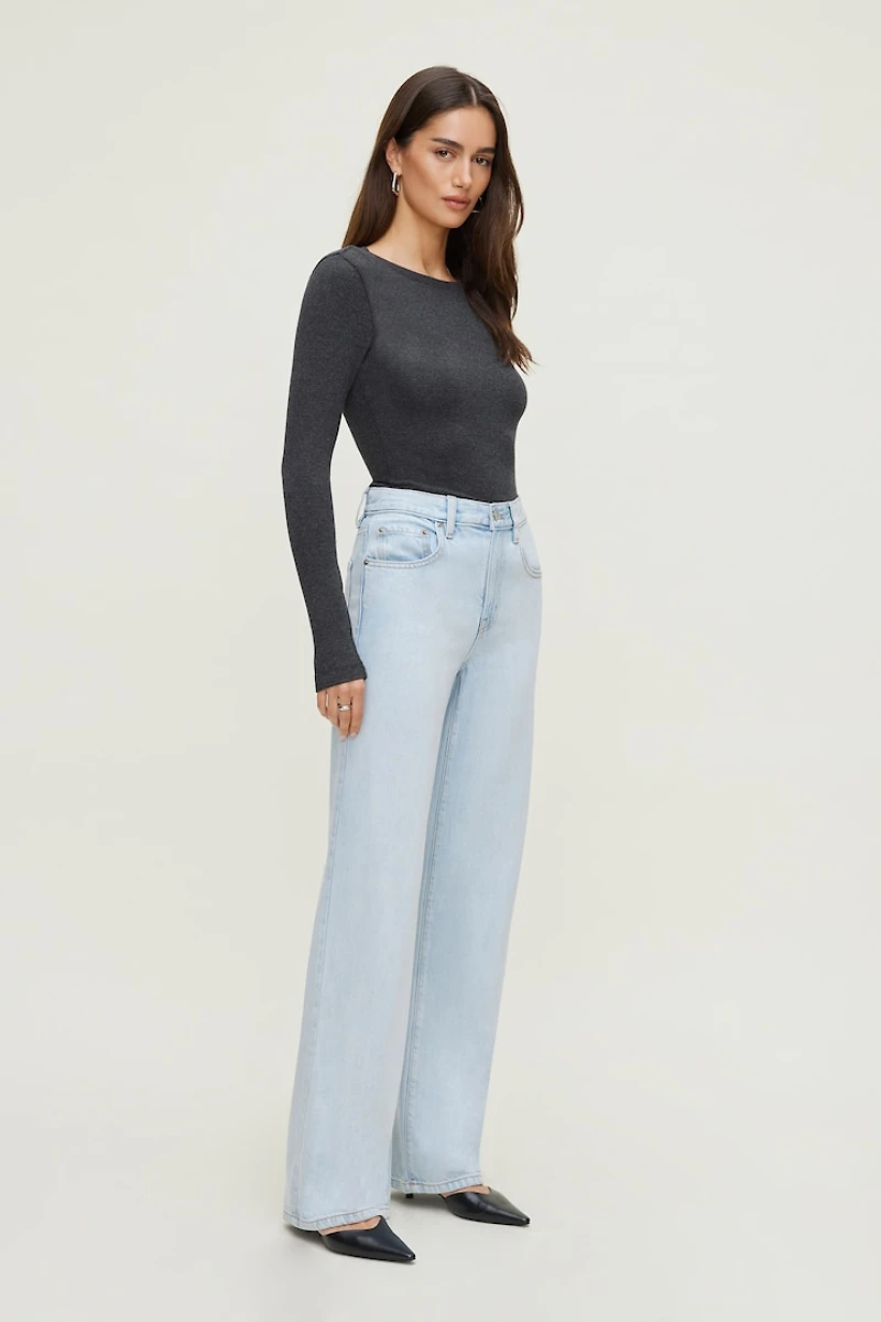 Heidi High Rise Wide Leg Tencel™ Jeans