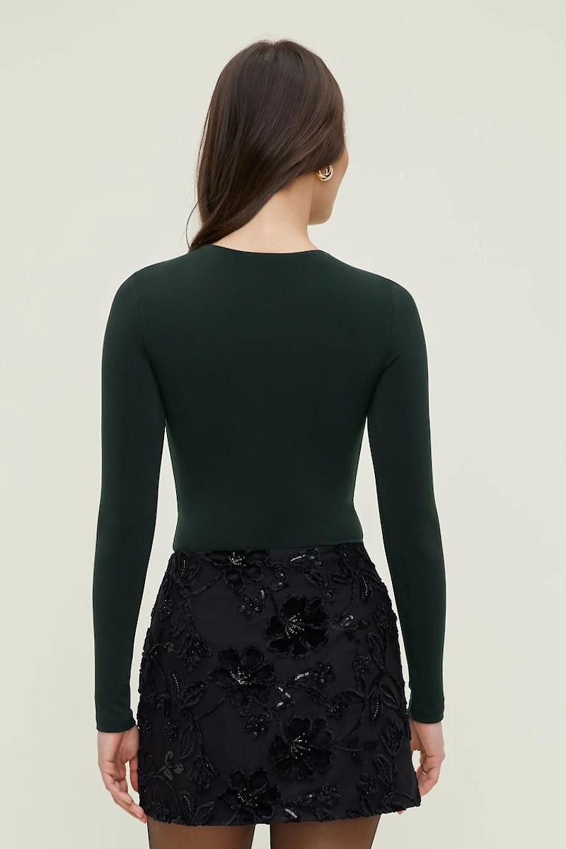 Sculpt Crewneck Bodysuit