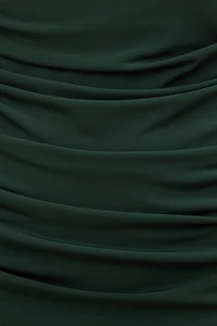 Bria Sculpt Mock Neck Maxi Dress