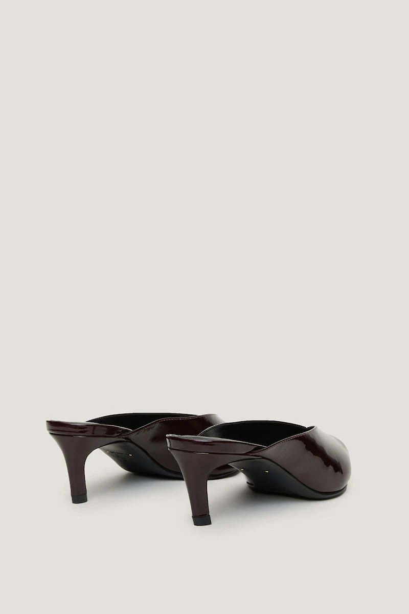 SCHUTZ | Loren Patent Heeled Mules