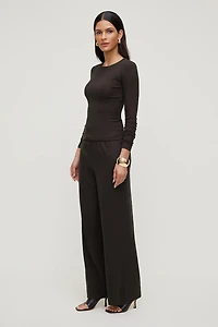 Leo Linen Wide Leg Pants