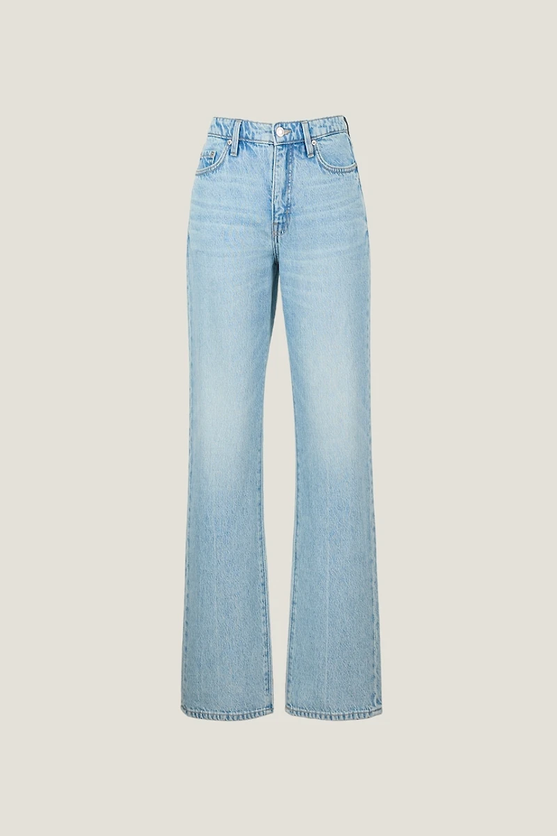 Cara High Rise Straight Leg Jeans